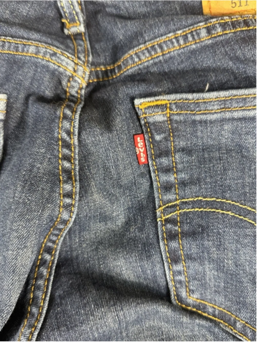 Levi’s 511 Slim Fit Jeans Men’s 31x30 Blue Medium Wash Denim Red Tab Cotton